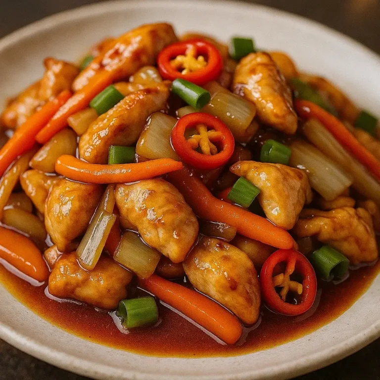 Chinese Chicken Cabbage Stir Fry