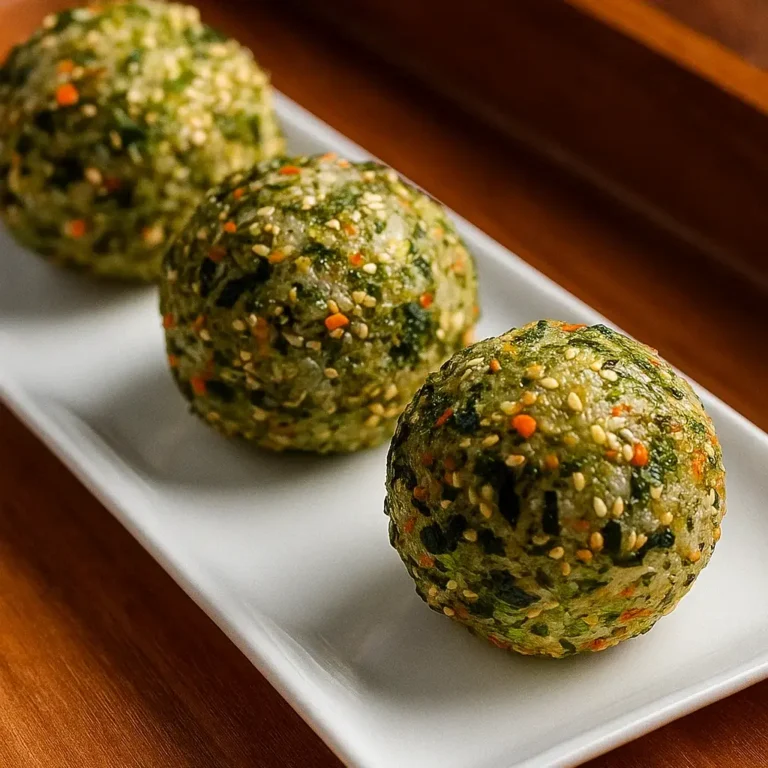 Korean Rice Balls Jumeokbap