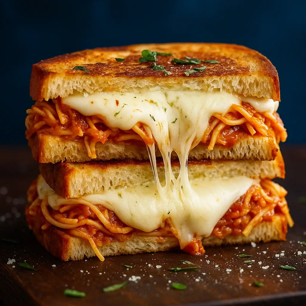 Garlic Bread Grilled Cheese