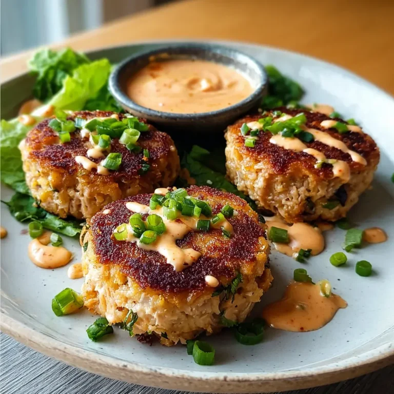 Asian Tuna Cakes with Spicy Mayo