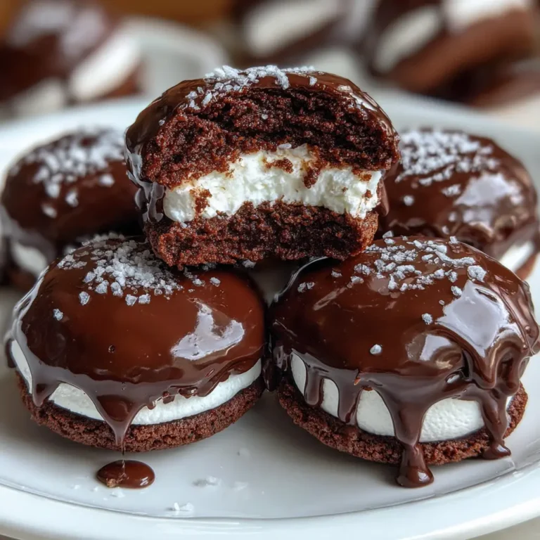 Homemade Ding Dong Cakes