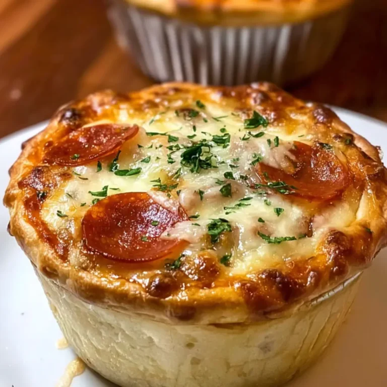 Mini Pizza Pot Pies