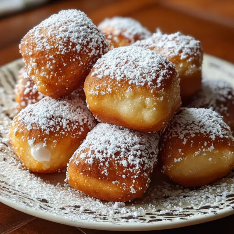 Vanilla French Beignets