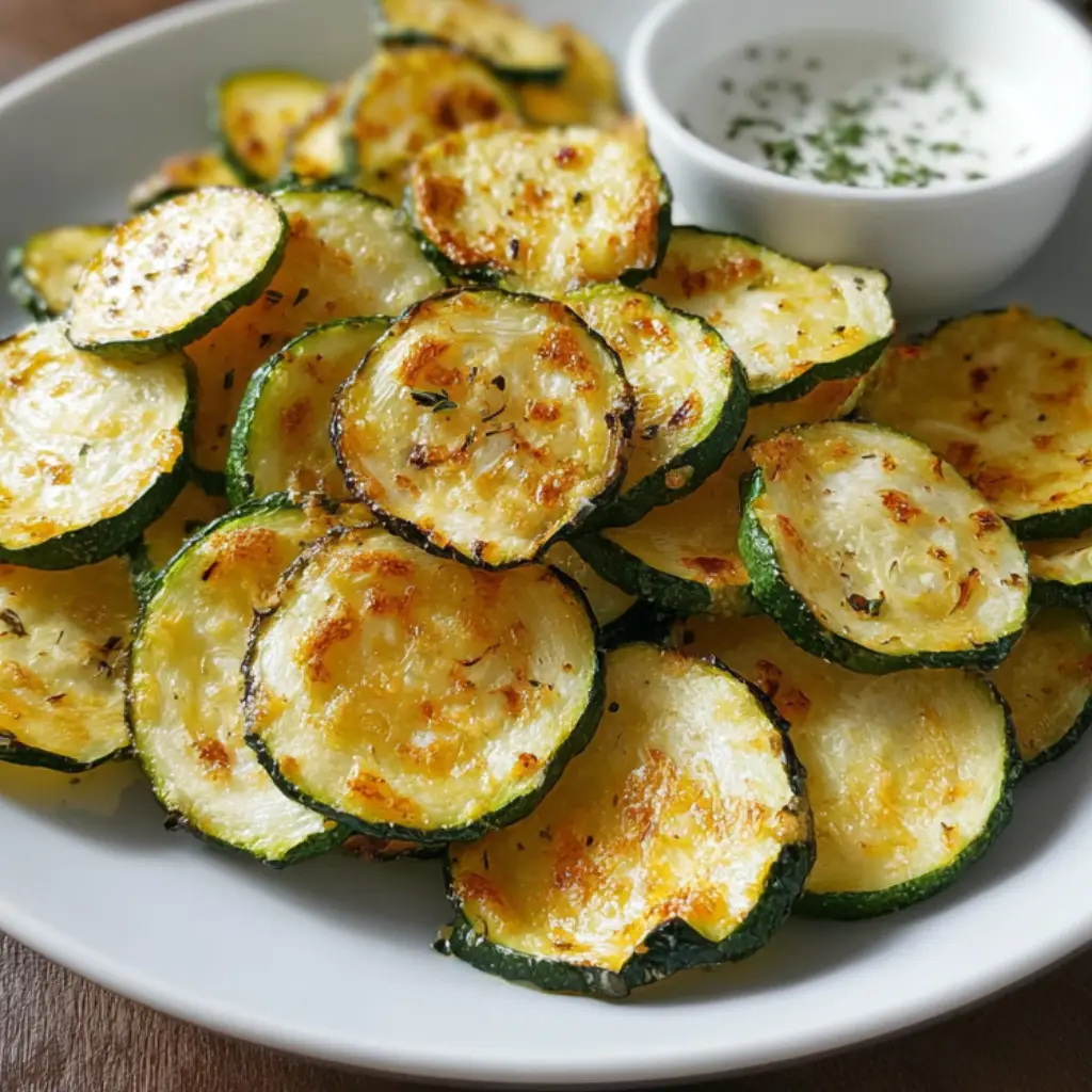 Air Fryer Zucchini Chips