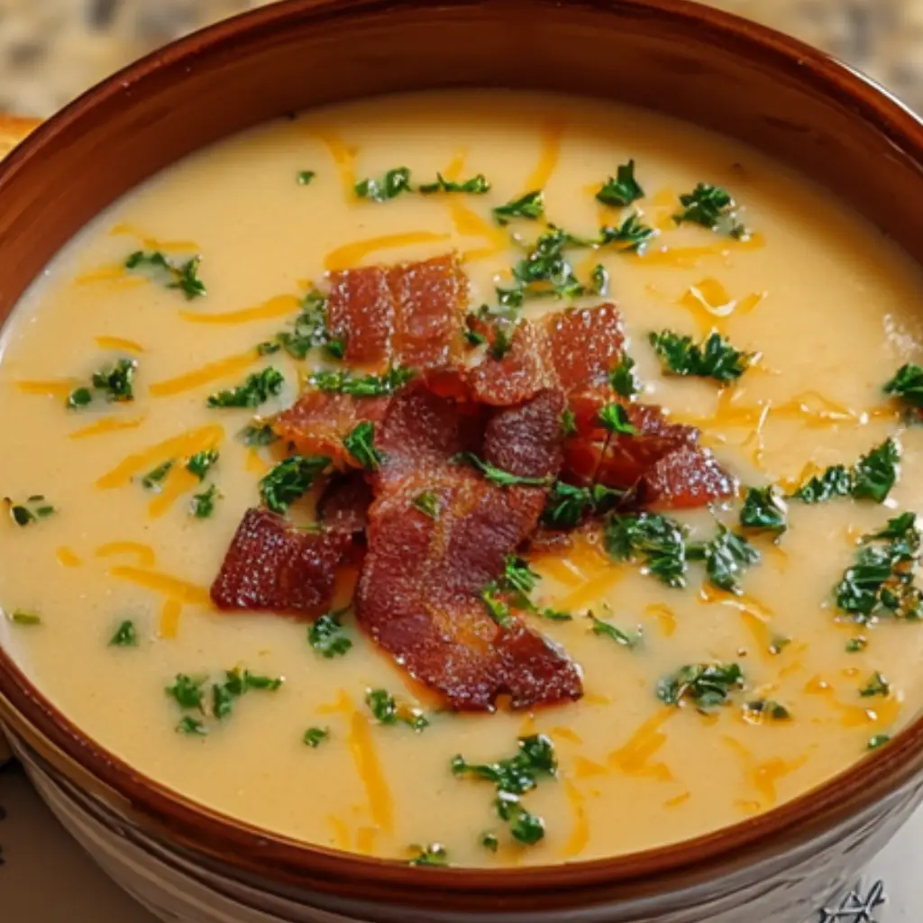 Wisconsin Bacon and Potato Cheese Soup