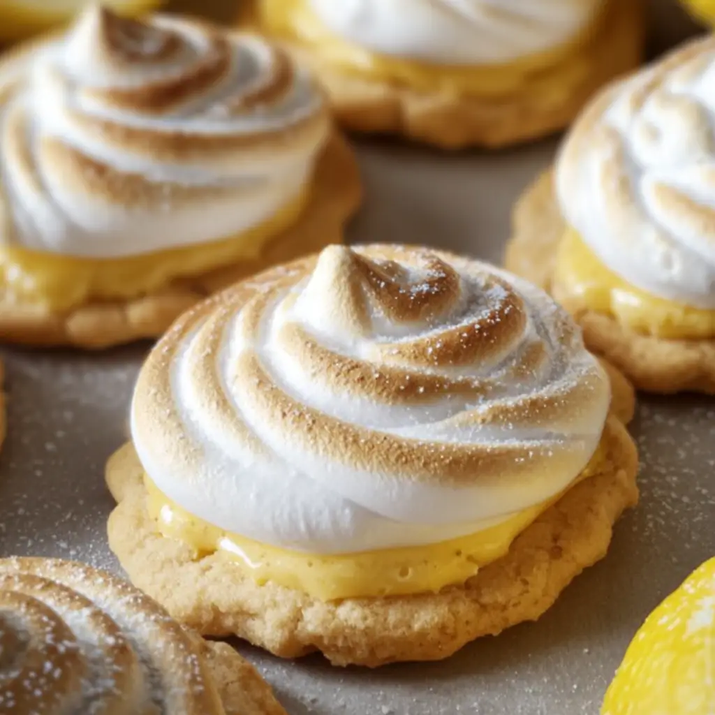 Lemon Meringue Pie Cookies