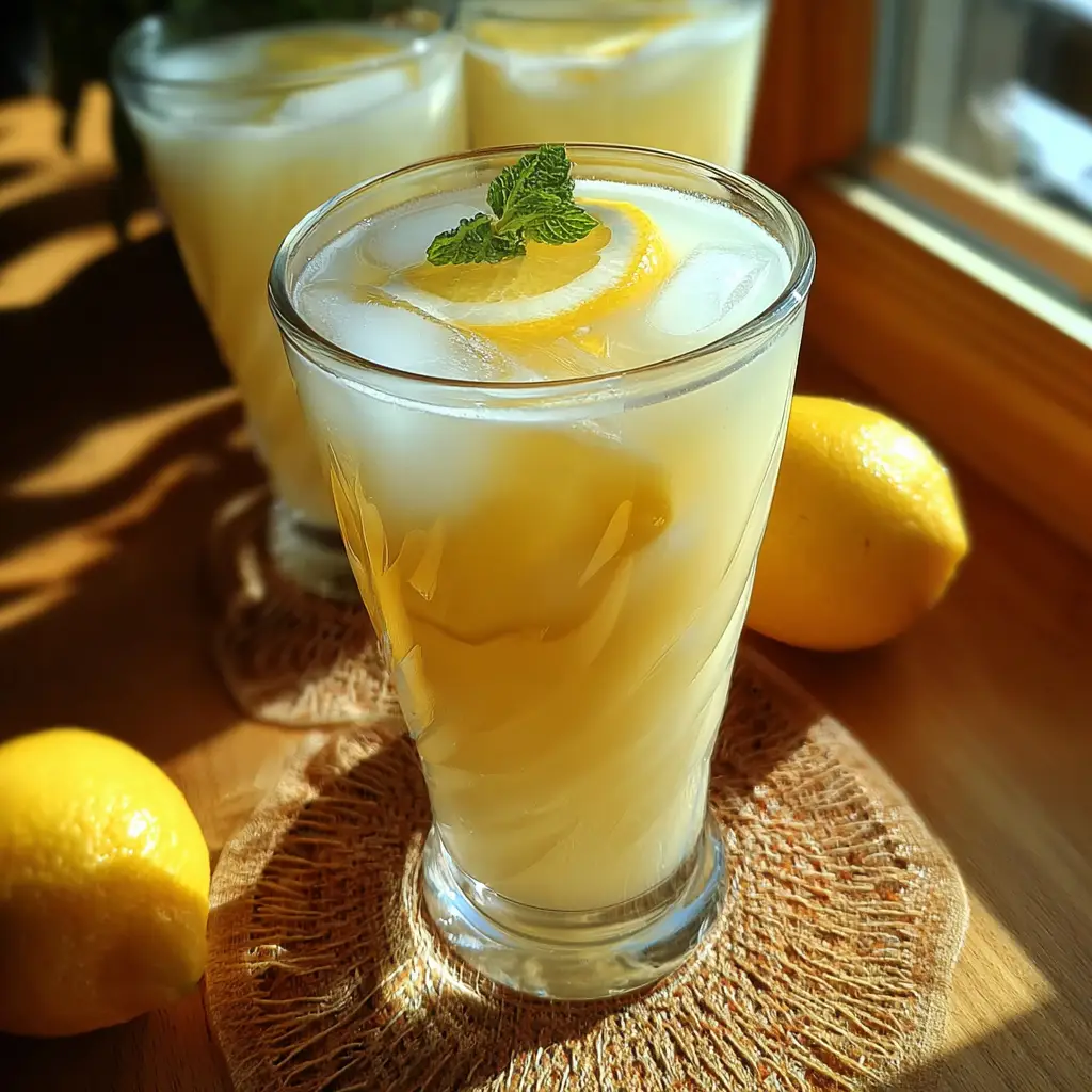 Condensed Milk Lemonade