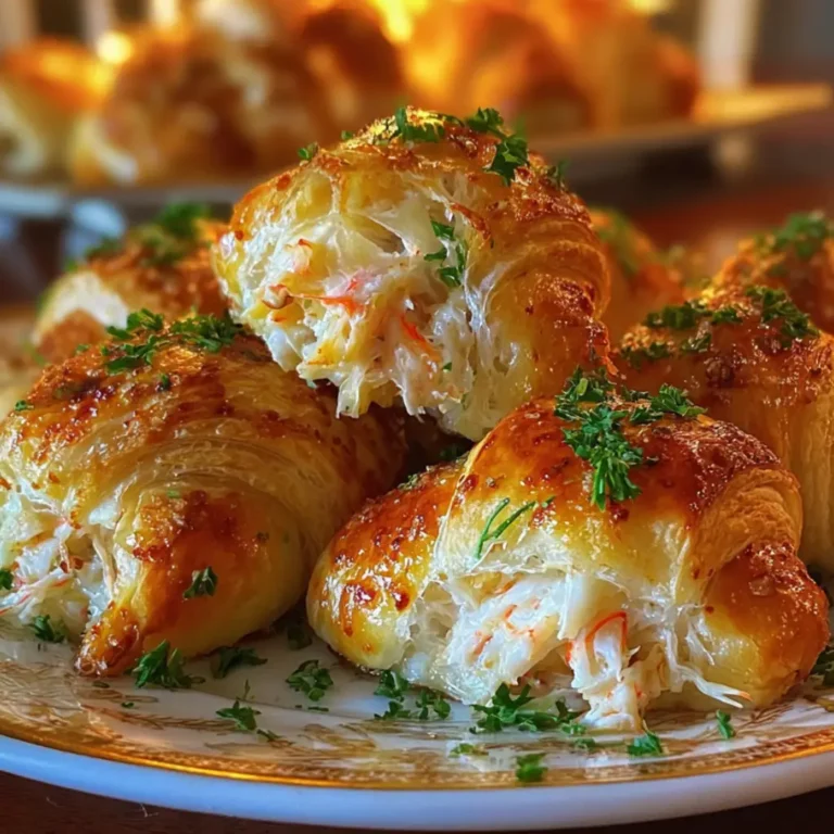 Crab Crescent Bites