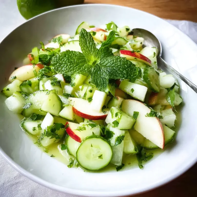 Apple Cucumber Salad