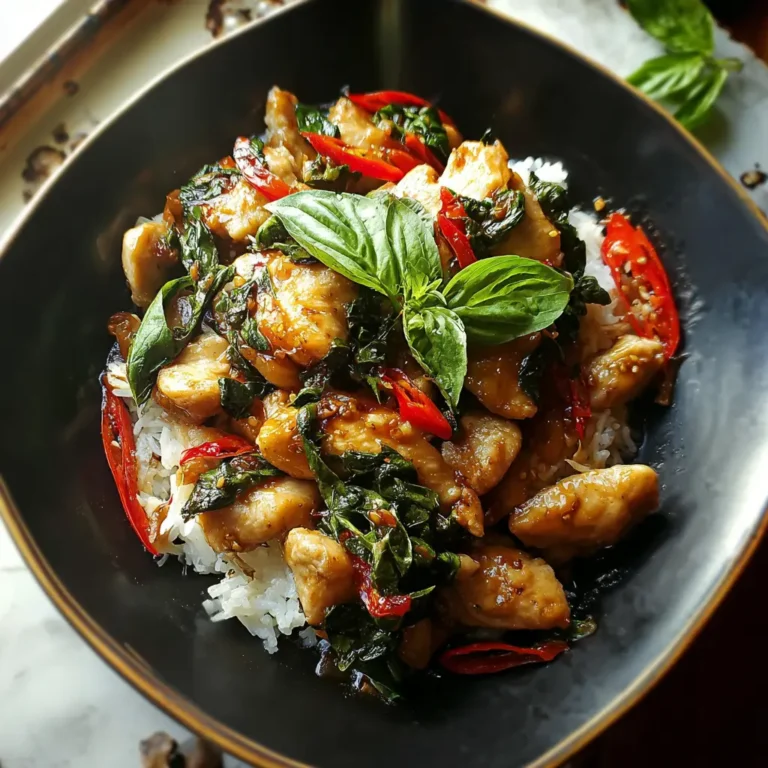 Thai Basil Chicken