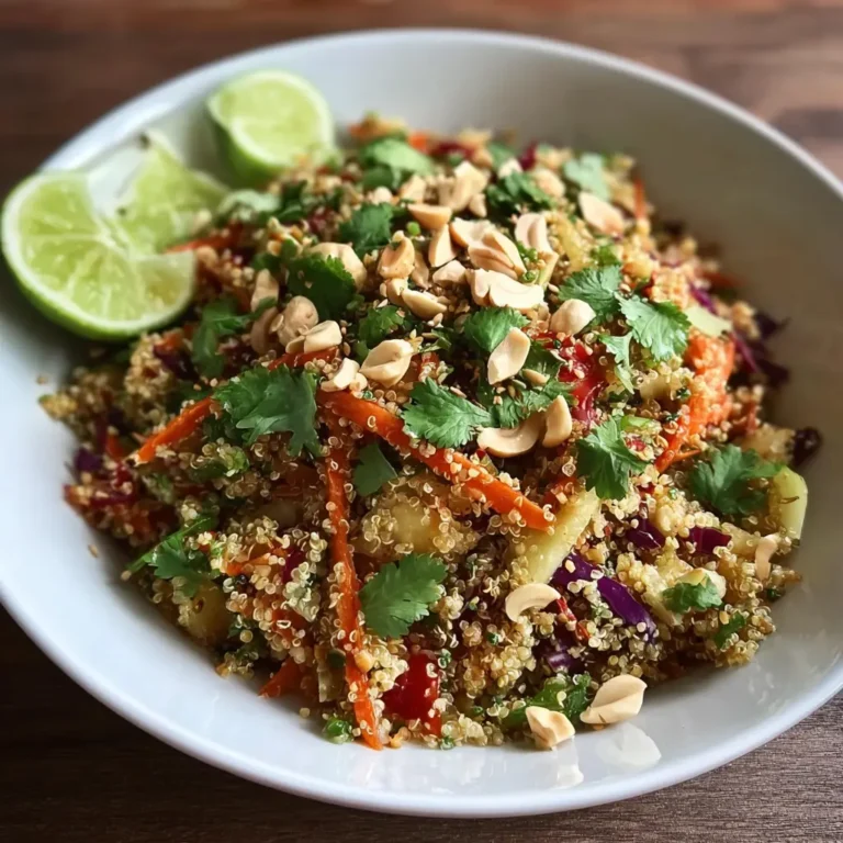 Thai Quinoa Crunch Salad