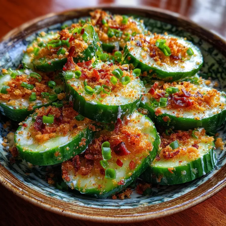 Jalapeno Popper Cucumber Salad