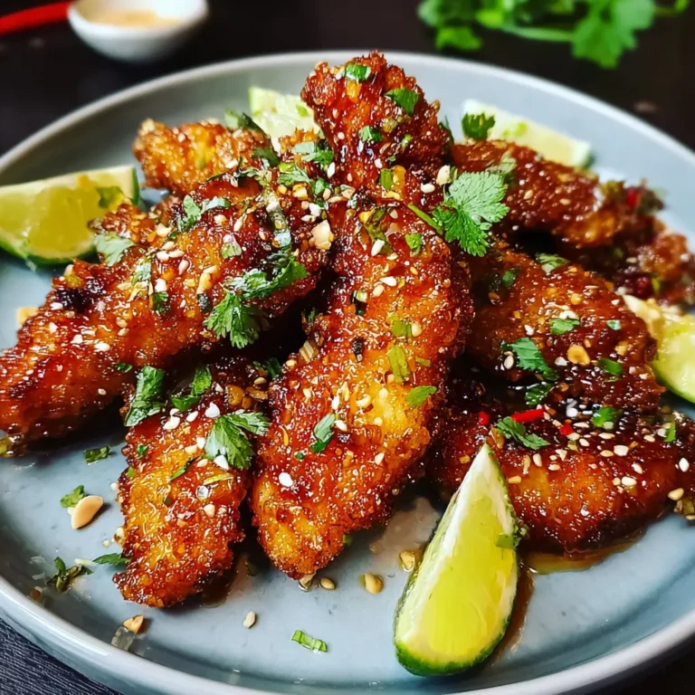 Thai Sticky Chicken Fingers