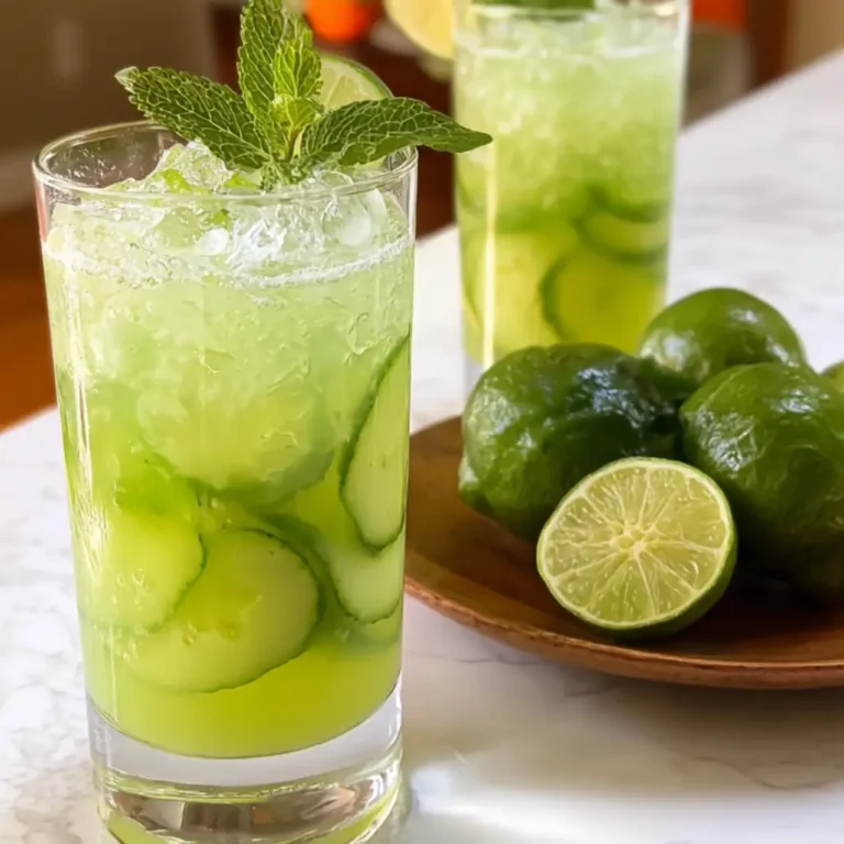 Cucumber Ginger Mint