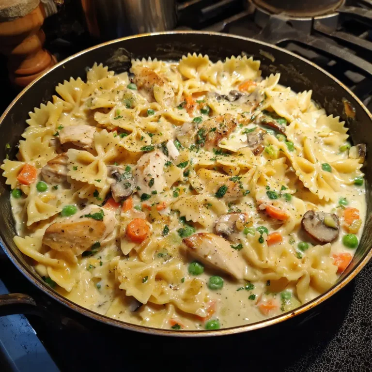 Creamy Chicken Pot Pasta