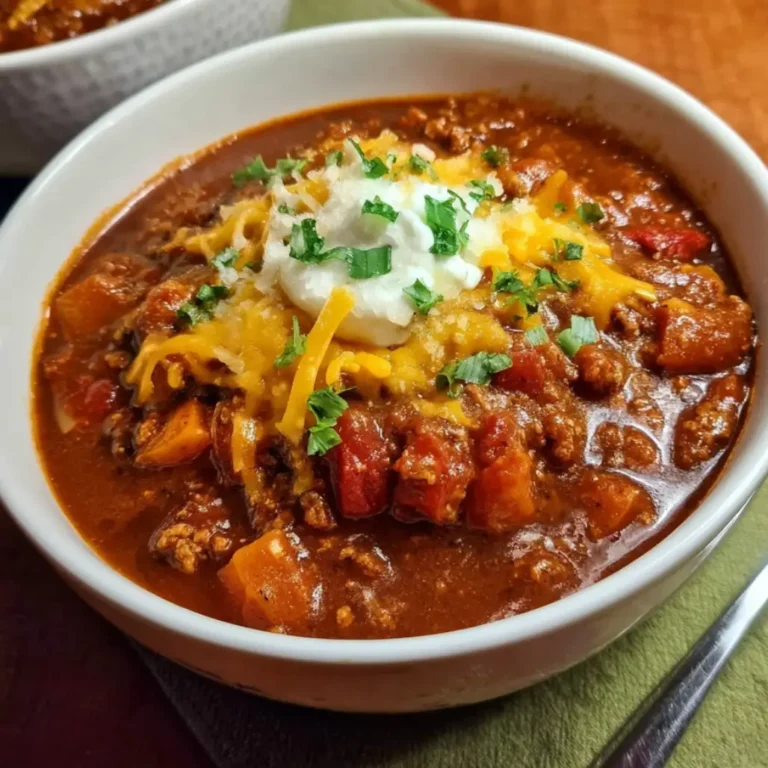 Crockpot Pumpkin Chili