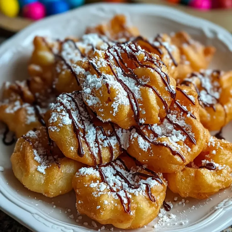 Funnel Cake Donut