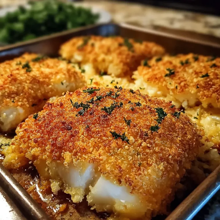 Baked Parmesan Crusted Fish