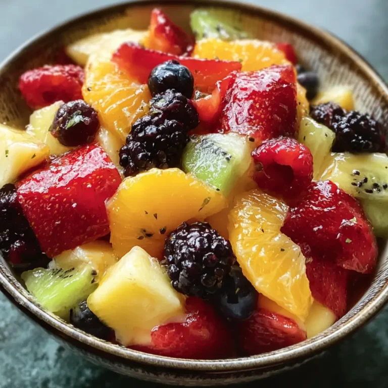 Creamy Fresh Fruit Salad