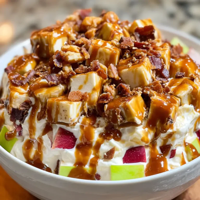 Snickers Caramel Apple Salad