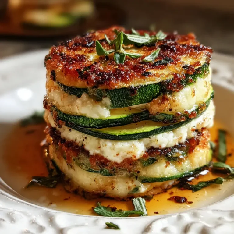 Layered Zucchini Ricotta