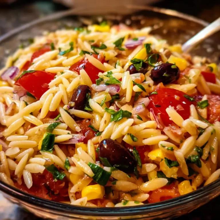 Cowboy Pasta Salad Orzo