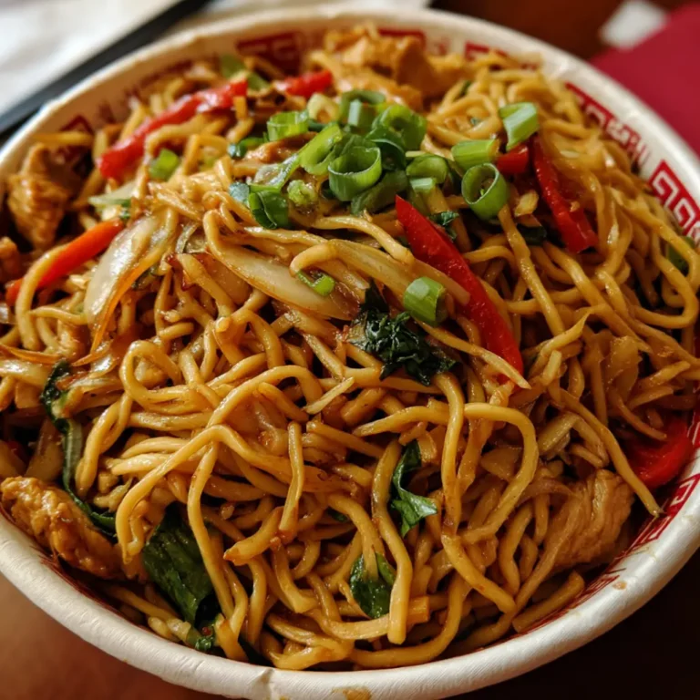 Easy Panda Express Chow Mein