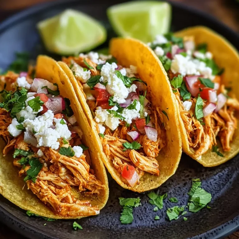 Shredded Chicken Tacos