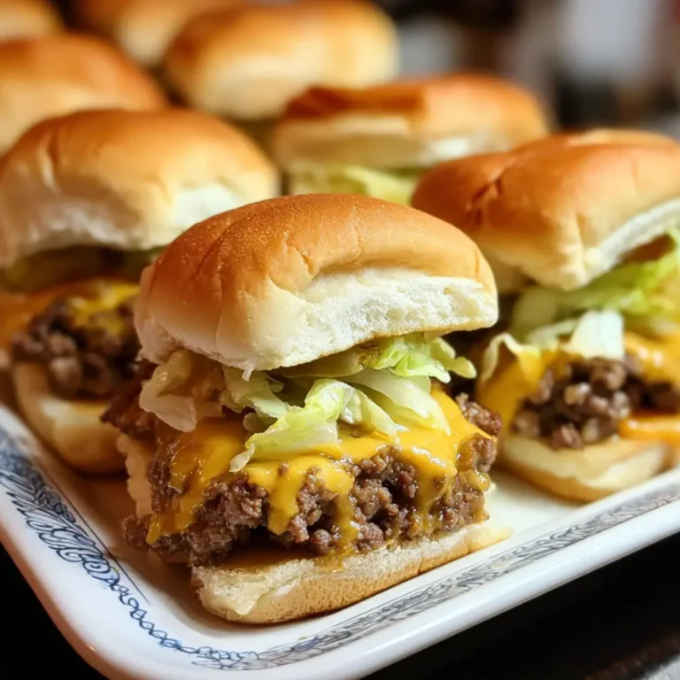 Big Mac Sliders Recipe