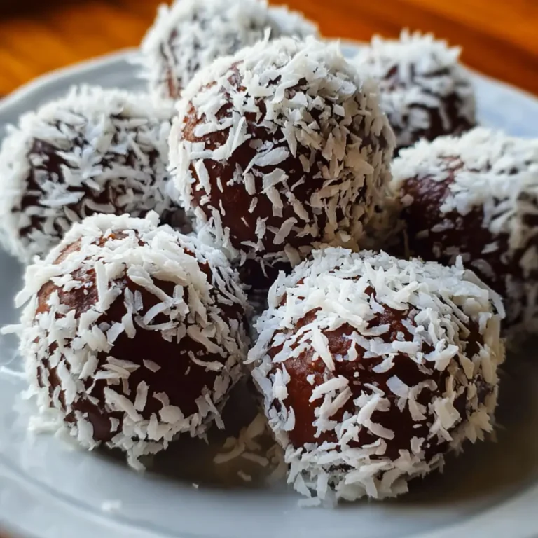 Chocolate Coconut Sweet Balls