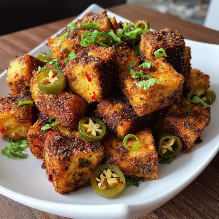 Crispy Cajun Tofu Bites