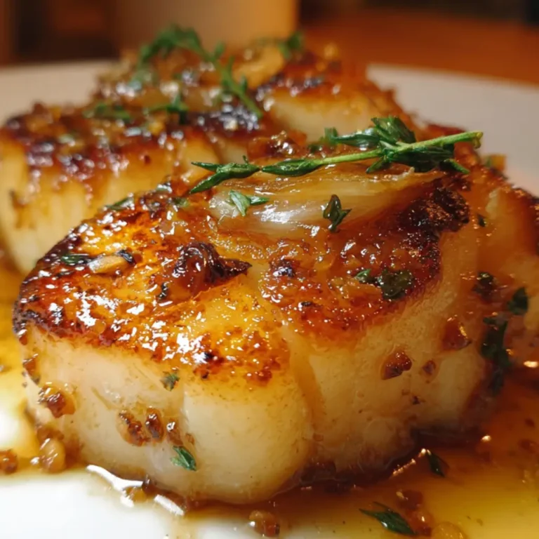 Baked Honey Marinated Cod