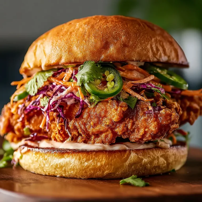 Thai Fried Chicken Sandwich