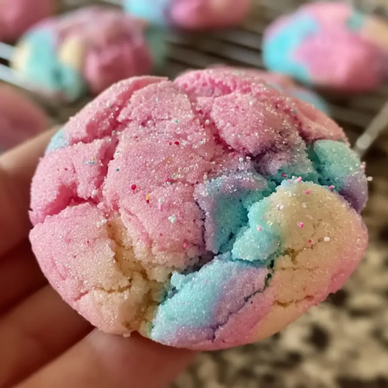 Cotton Candy Cookies Sweet Treats