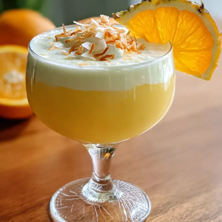 Orange Pineapple Coconut