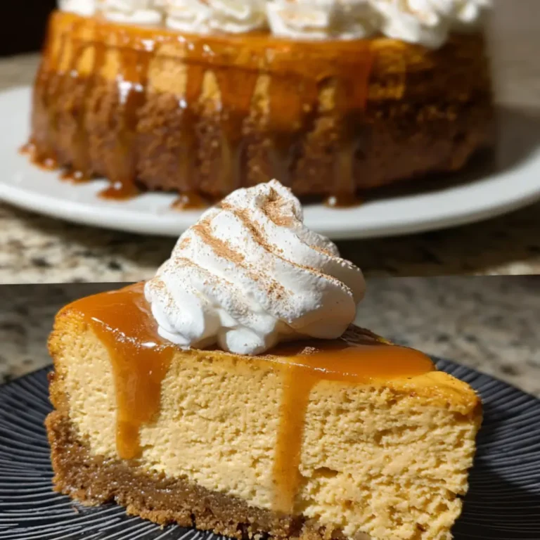 Spiced Baked Pumpkin Cheesecake
