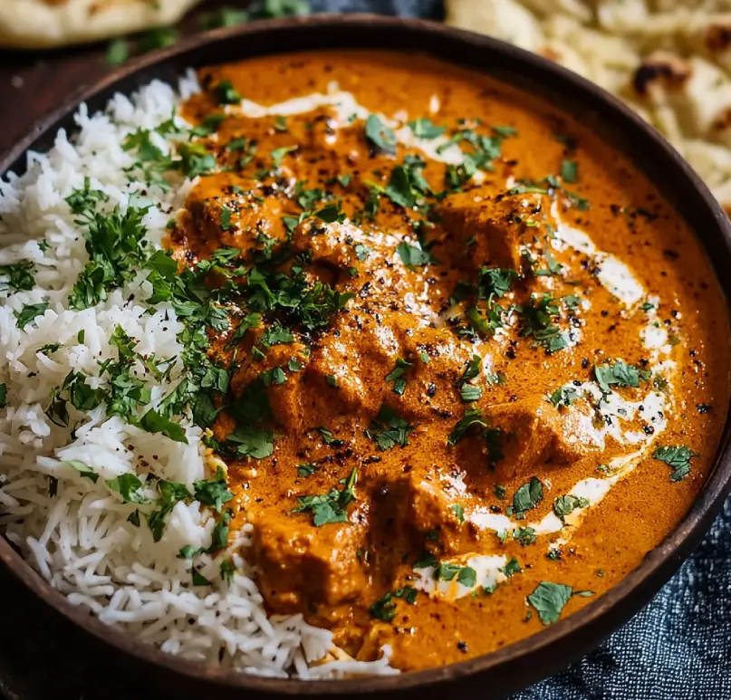 Crockpot Creamy Coconut Chicken Tikka Masala