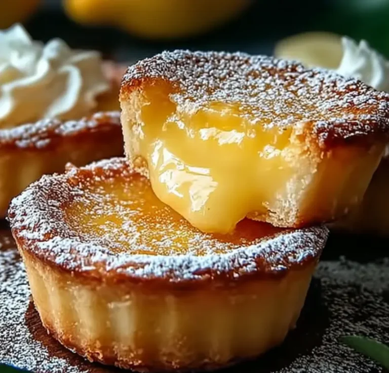Baby Lemon Impossible Pies