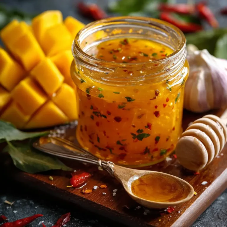 mango habanero honey garlic sauce