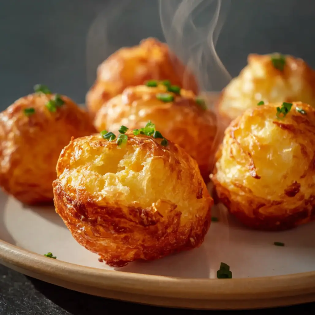 mashed potato cheese puffs