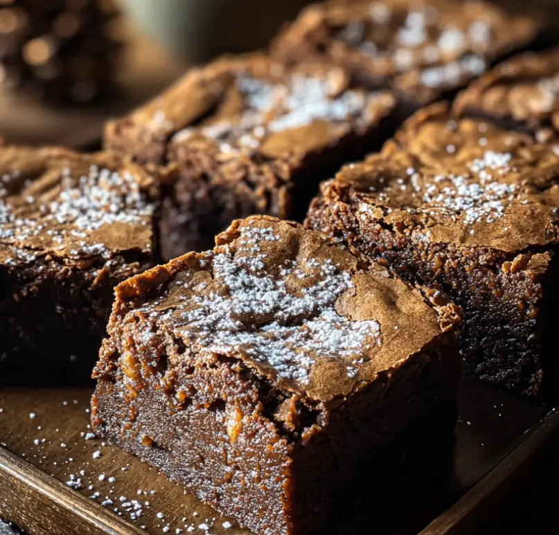 Gingerbread Brownies