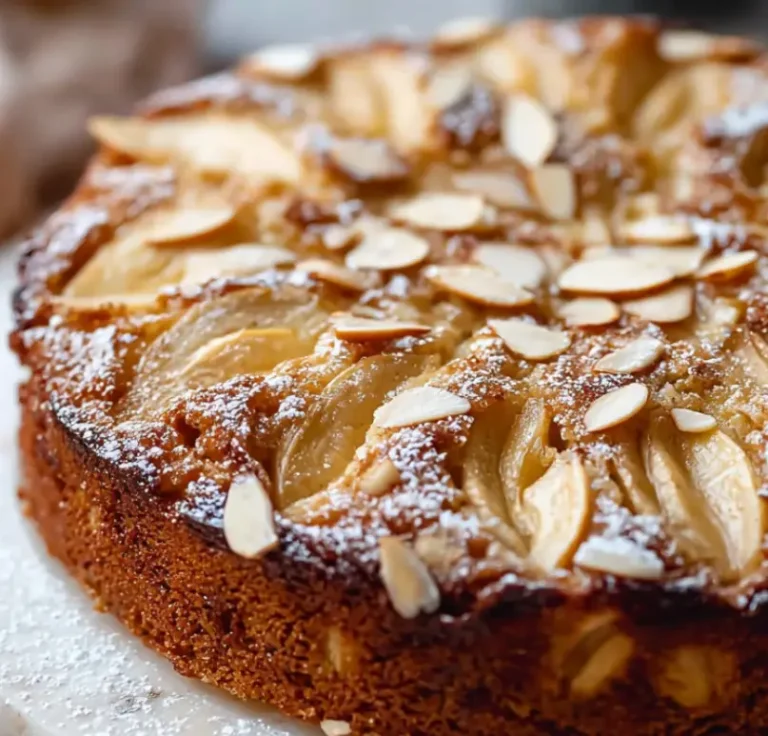 Almond Flour Apple Cake