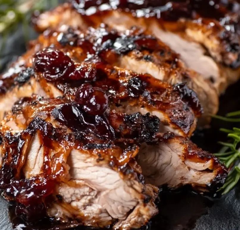 Crockpot Brown Sugar Balsamic Glazed Chicken