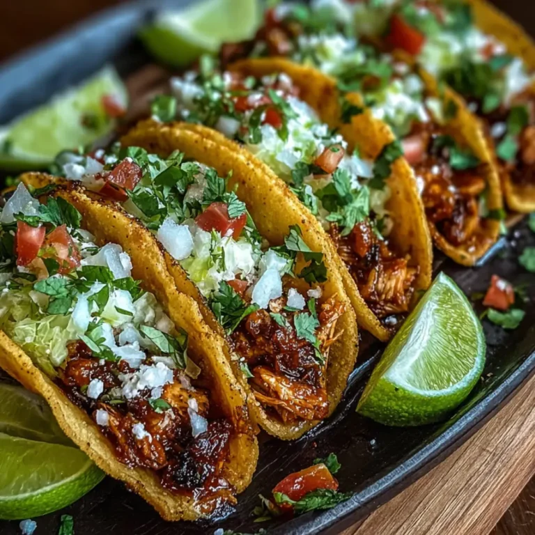 spicy hatch chili chicken mini tacos