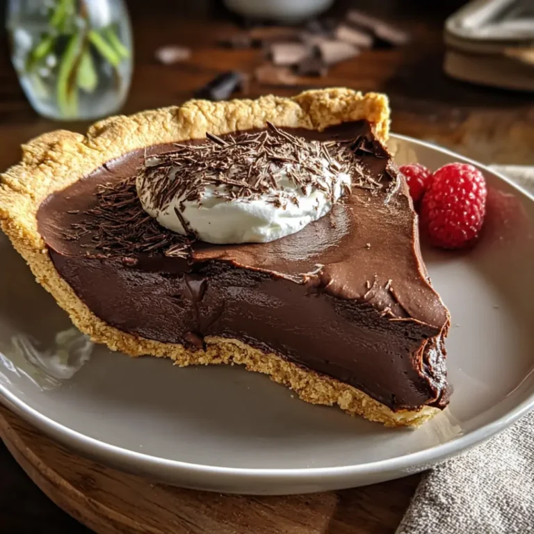 grandma's chocolate pie