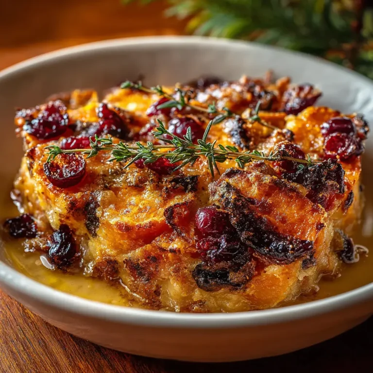 Sweet Potato Cranberry Gratin