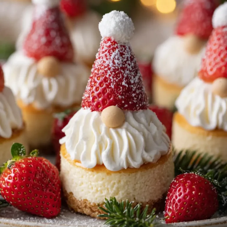 Gnome Mini Cheesecakes