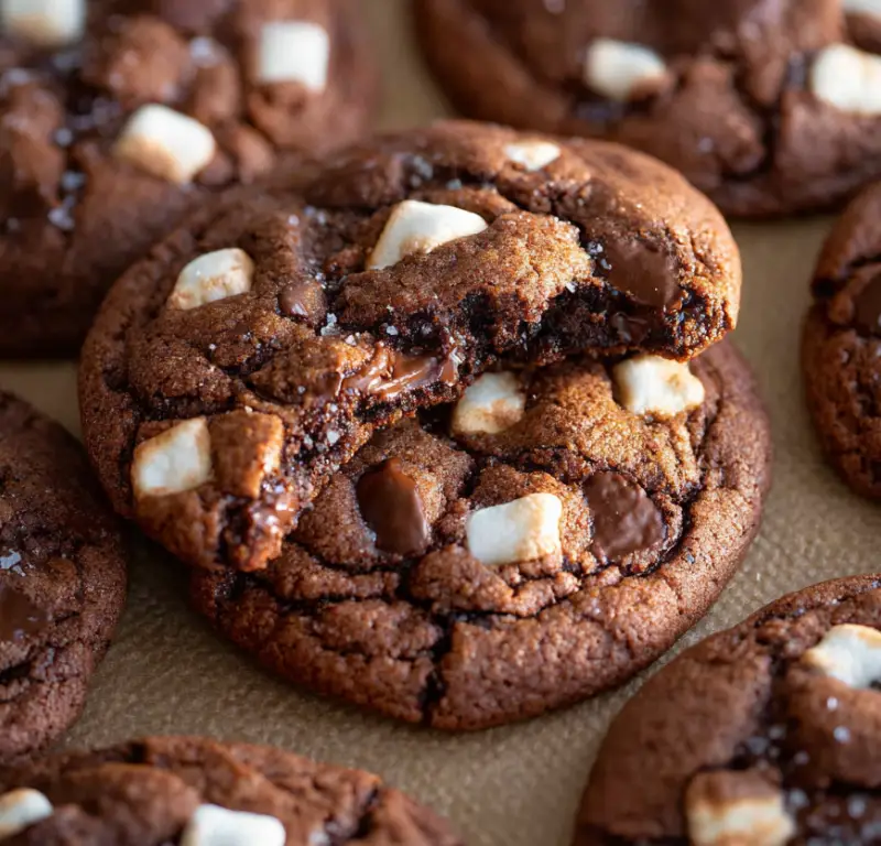 Hot Chocolate Cookies