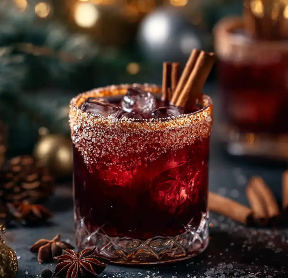 Spiced Christmas Margarita