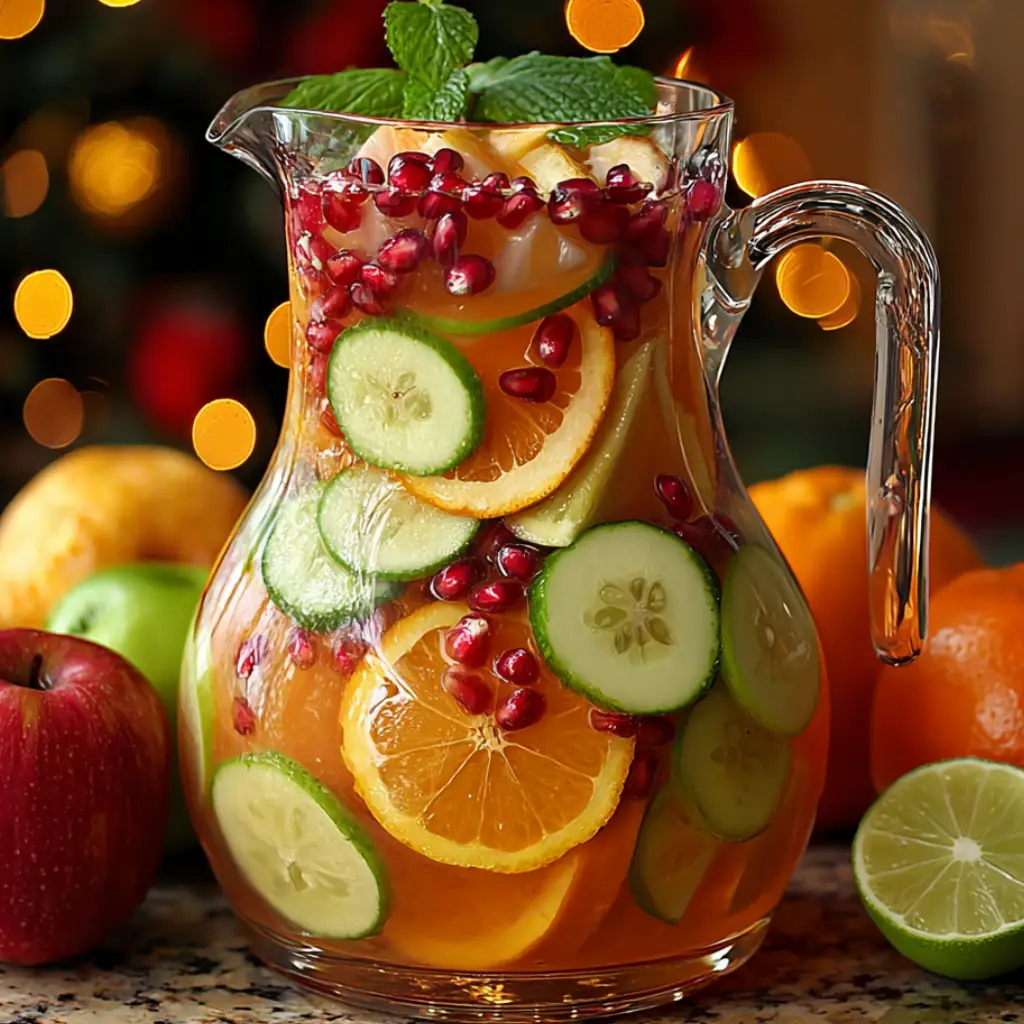 Non-Alcoholic Christmas Sangria